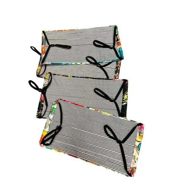 Johnny Was Silk & Cotton Face Masks 3pk - Picture 2 of 2